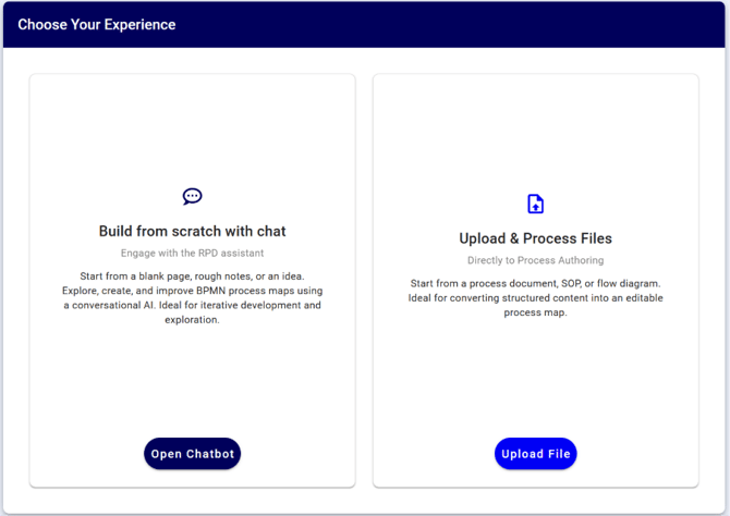 Choose your experience AI-2